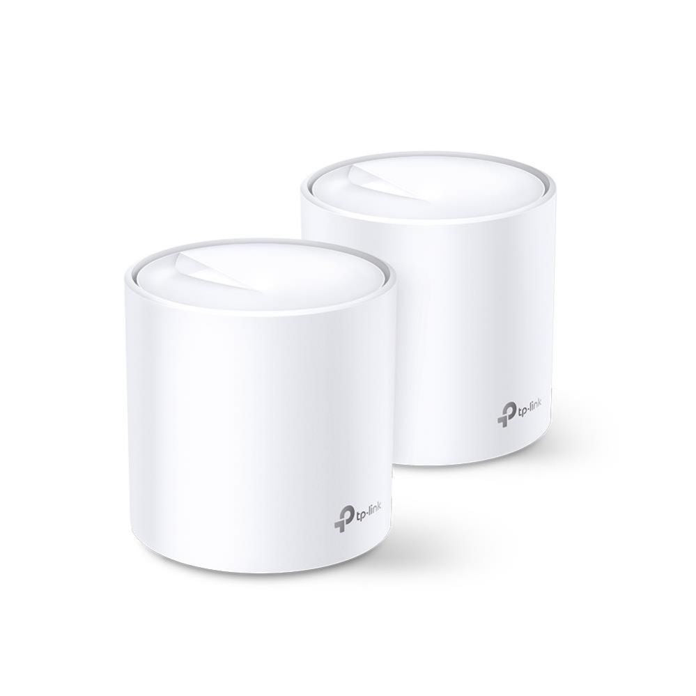 Routers TP-Link  Wireless Router||Wireless Router|2-pack|3000 Mbps|Mesh|IEEE 802.11a|IEEE 802.11n|IEEE 802.11ac|IEEE 802.11ax|2x10/100/1000M|DECOX60(2-PACK)
