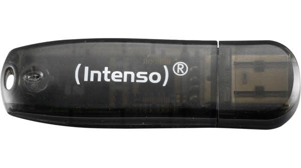 Mälupulk Intenso  MEMORY DRIVE FLASH USB2 16GB/BLACK 3502470