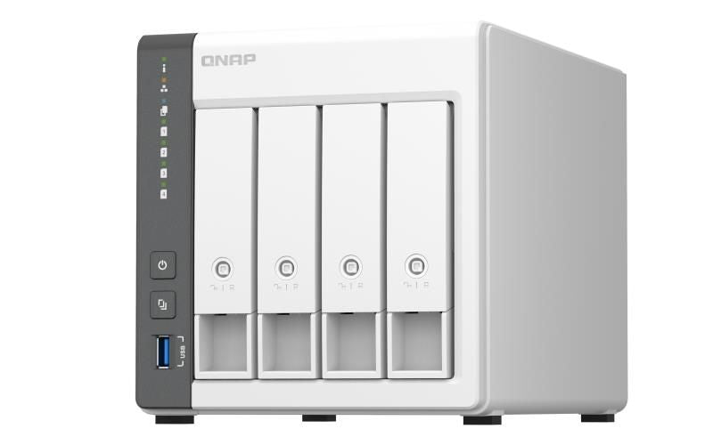 Serverid QNAP  NAS STORAGE TOWER 4BAY/NO HDD TS-433-4G