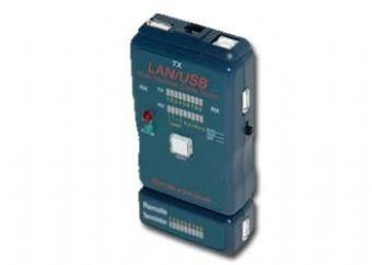 Võrgulülitid Gembird  CABLE ACC TESTER /UTP/STP/USB/NCT-2