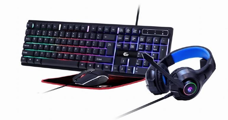 Arvuti klaviatuur Gembird  KEYBOARD USB GAMING KIT ENG/GHOST GGS-UMGL4-02