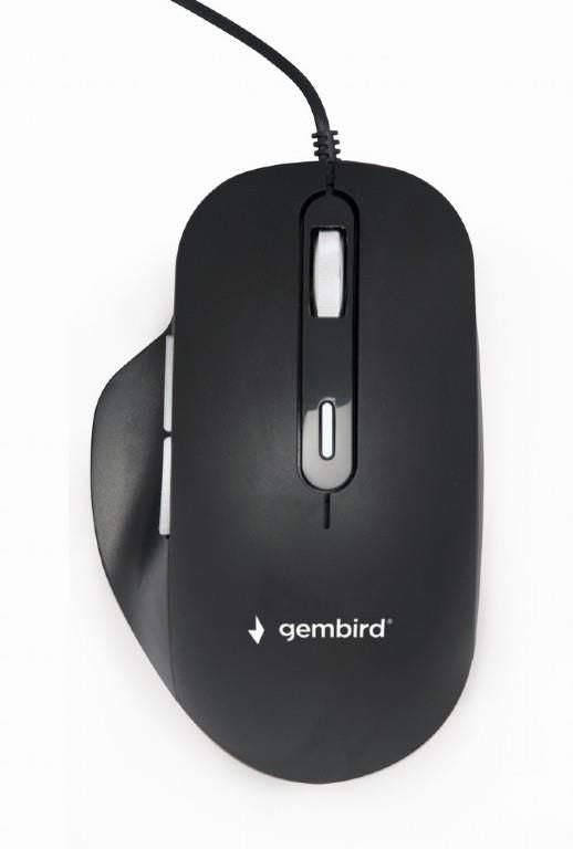 Arvutihiir Gembird  MOUSE USB OPTICAL/BLACK MUS-6B-02