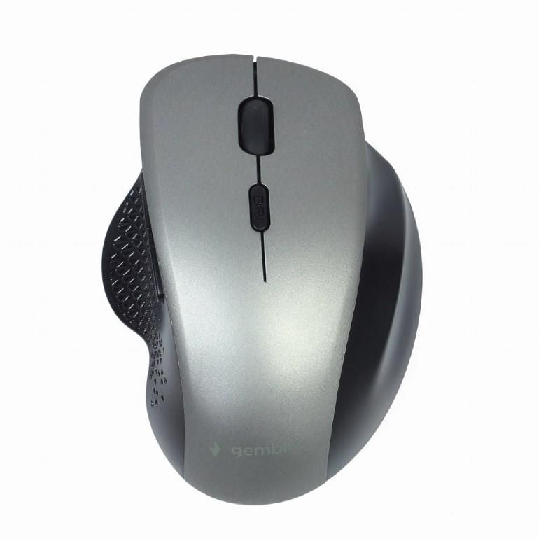 Computer mouse Gembird  MOUSE USB OPTICAL WRL BLACK/SP. GREY MUSW-6B-02-BG
