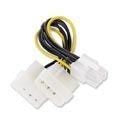 Üleminek Gembird  CABLE POWER ADAPTER 6PIN/2MOLEX CC-PSU-6