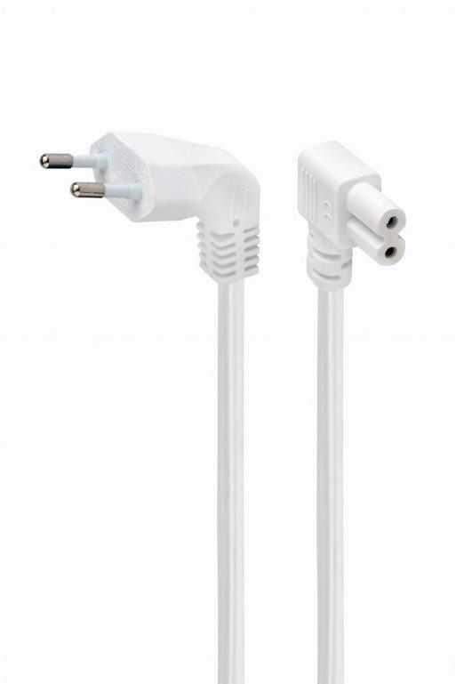 Converter Gembird  CABLE POWER EU 2.5M ANGLED/PC-184L-VDE-2.5M-W