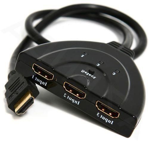 Monitori tarvik Gembird  CABLE HDMI SWITCH 3PORTS/DSW-HDMI-35