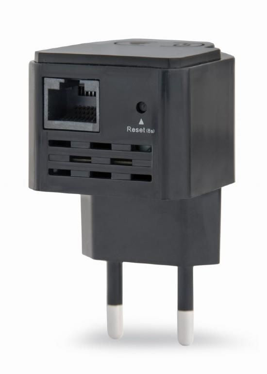 Võrgulülitid Gembird  WRL REPEATER 300MBPS/BLACK WNP-RP300-03-BK