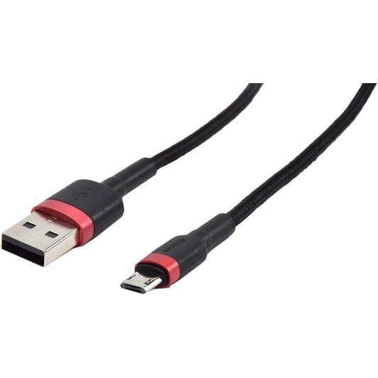Cable Baseus  CABLE MICROUSB TO USB 1M/RED/BLACK CAMKLF-B91