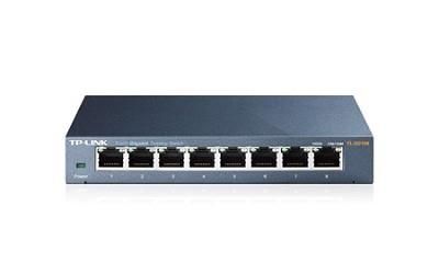 Võrgulülitid TP-Link  NET SWITCH 8PORT 1000M/TL-SG108