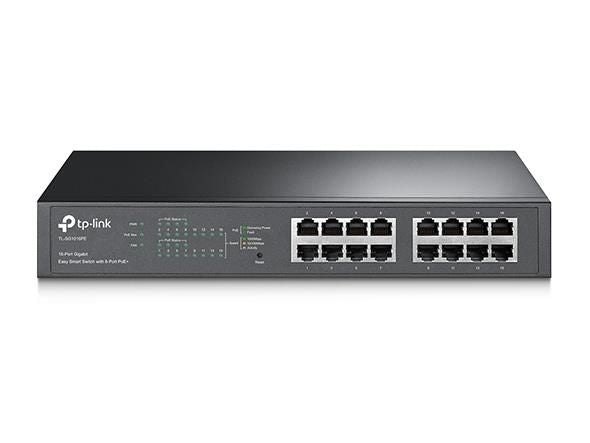 Коммутатор TP-Link  NET SWITCH 16PORT 1000M/8P POE+ TL-SG1016PE