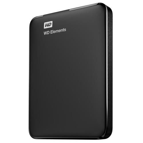 Жесткий диск HDD Western Digital  External HDD||Elements Portable|2TB|USB 3.0|Colour Black|WDBU6Y0020BBK-WESN