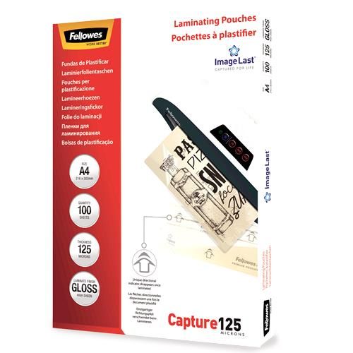 Офисные принадлежности Fellowes  LAMINATOR POUCH IMAGELAST/A4 125 100PCS 5307407