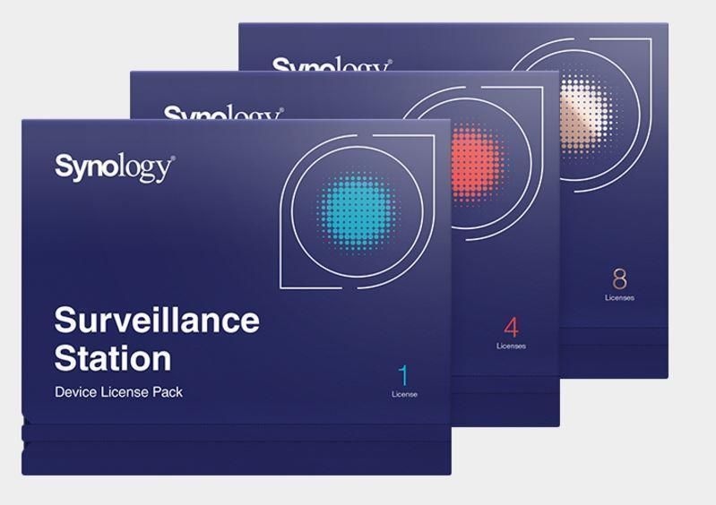 Жесткий диск NAS Synology  SOFTWARE LIC /SURVEILLANCE/STATION PACK4 DEVICE