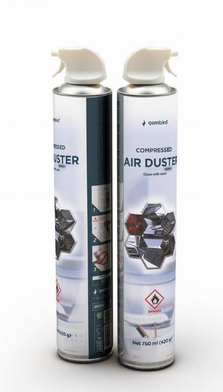 Köögi jaoks Gembird  COMPRESSED AIR DUSTER 750ML/CK-CAD-FL750-01