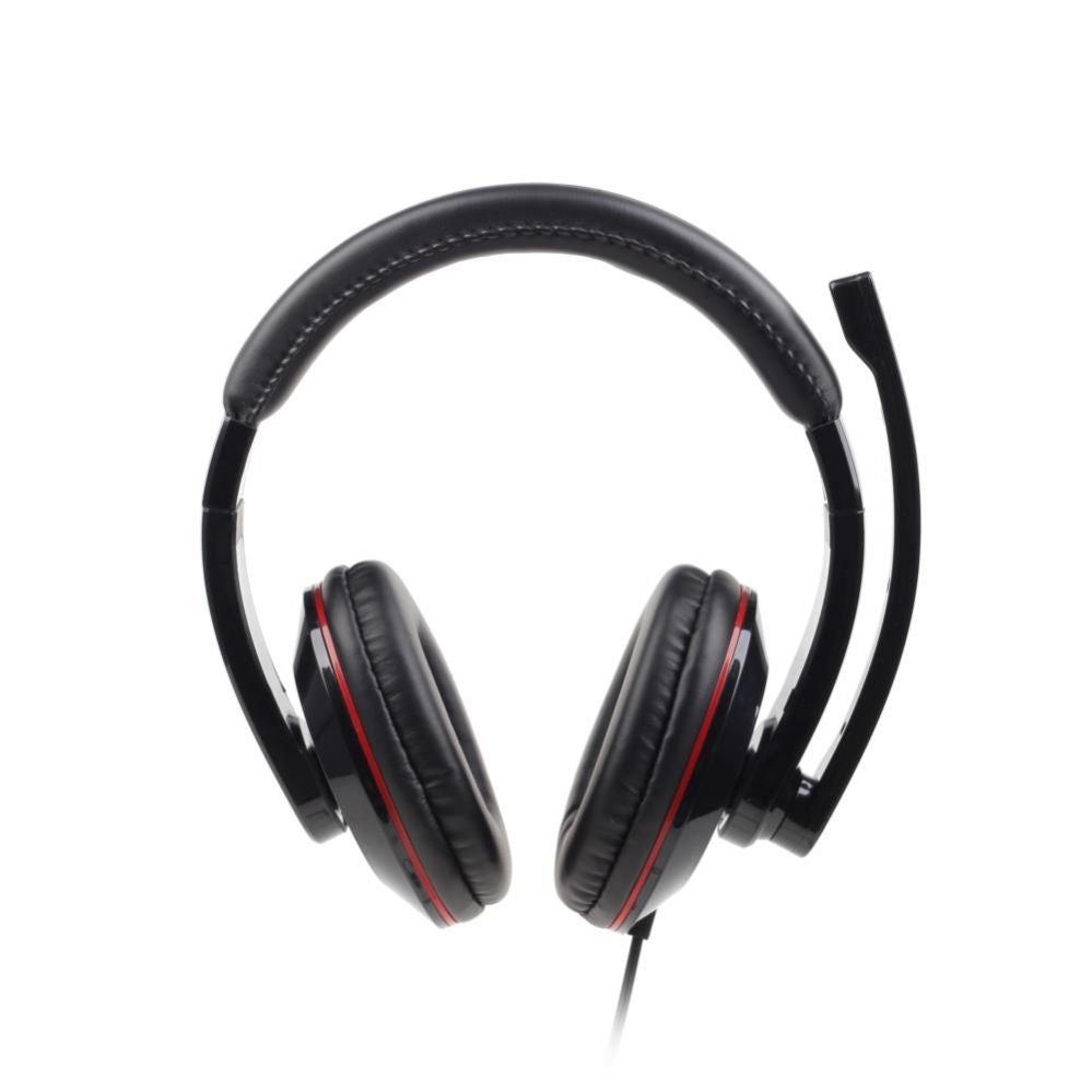 Проводные наушники Gembird  HEADSET STEREO USB BLACK/MHS-U-001
