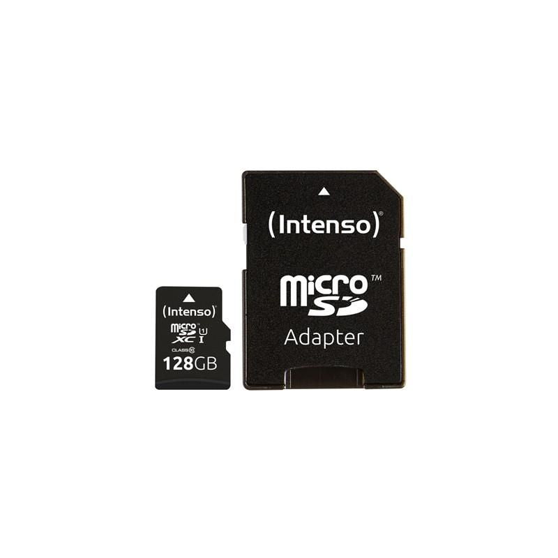 Другой аксессуар для компьютера Intenso  MEMORY MICRO SDXC 128GB UHS-I/W/ADAPTER 3423491