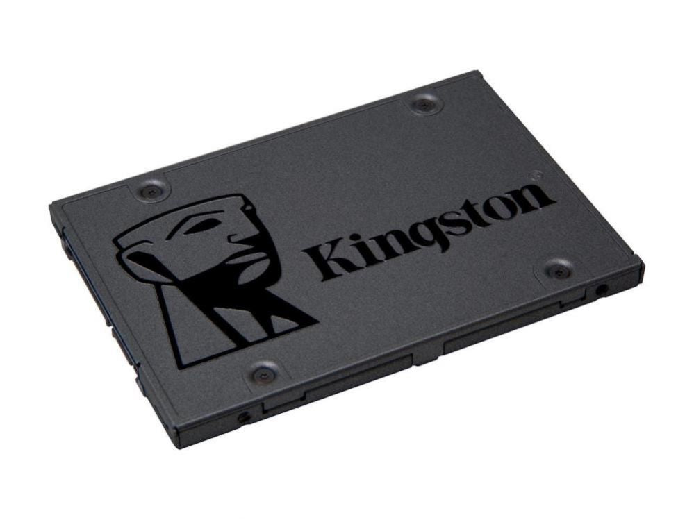 Kõvaketas SSD Kingston  SSD||480GB|SATA 3.0|TLC|Write speed 450 MBytes/sec|Read speed 500 MBytes/sec|2,5"|TBW 160 TB|MTBF 1000000 hours|SA400S37/480G