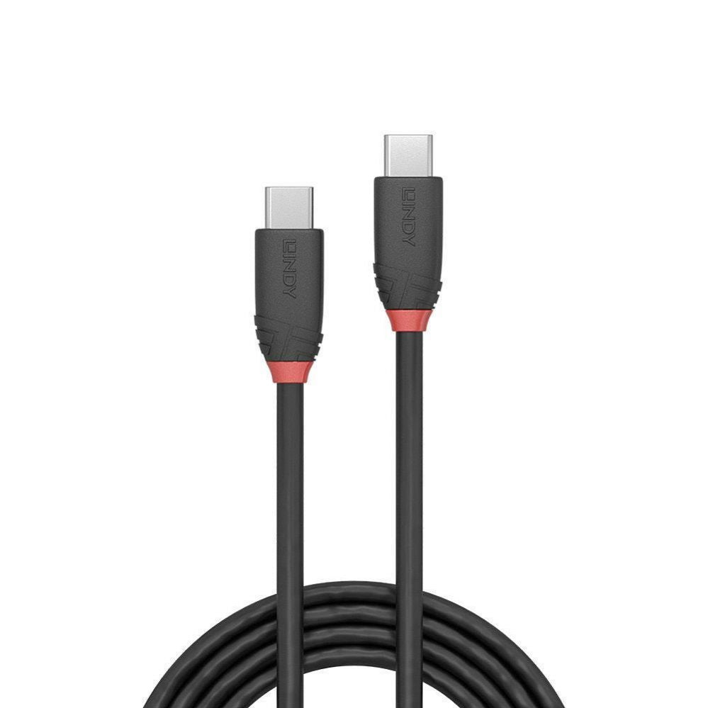 Kaabel LINDY  CABLE USB3.2 C-C 0.5M/BLACK 36905
