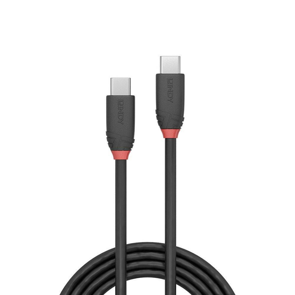 Kaabel LINDY  CABLE USB3.2 C-C 1M/BLACK 36906