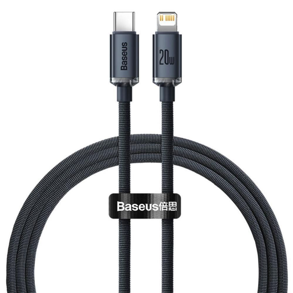 Cable Baseus  CABLE LIGHTNING TO USB 2M/BLACK CAJY000301