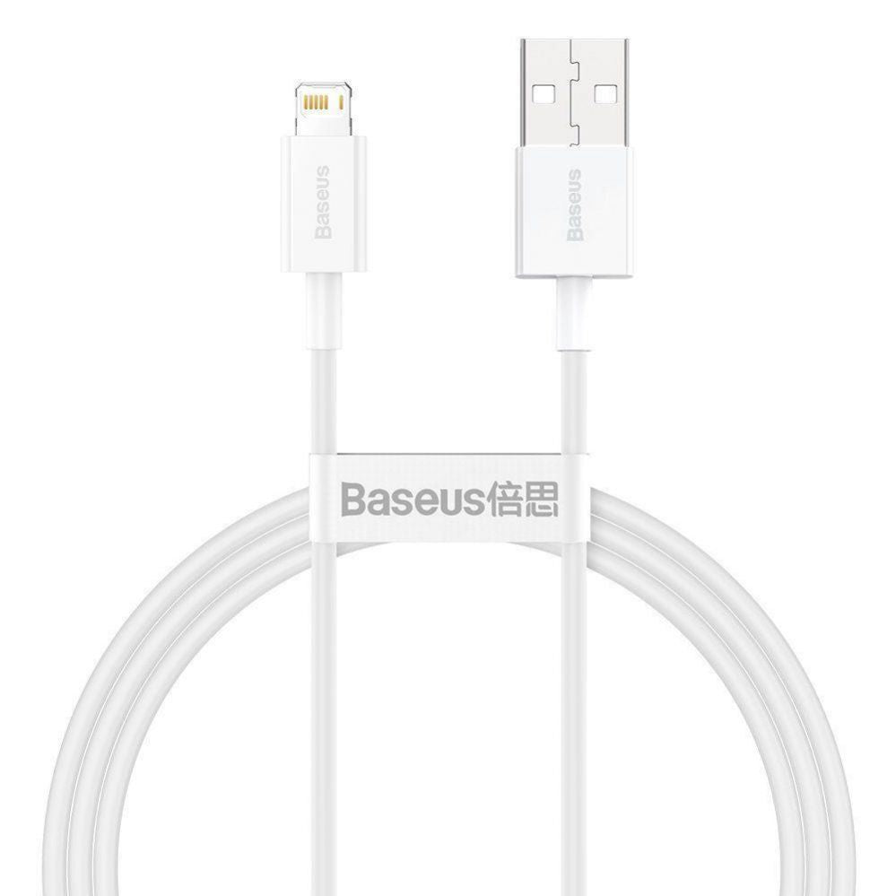 Кабель Baseus  CABLE LIGHTNING TO USB 2M/WHITE CALYS-C02