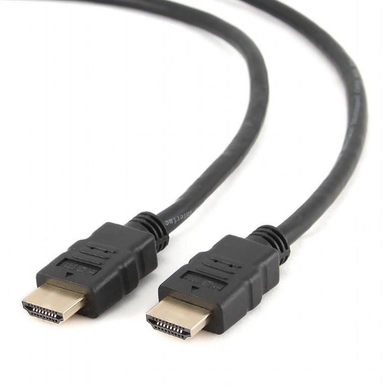 Monitori tarvik Gembird  CABLE HDMI-HDMI 1.8M HIGH/SPEED CC-HDMIL-1.8M