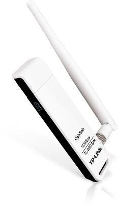 Commutator TP-Link  WRL ADAPTER 150MBPS USB HIGH/GAIN TL-WN722N
