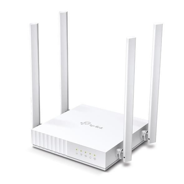 Роутер TP-Link  Wireless Router||750 Mbps|1 WAN|4x10/100M|Number of antennas 4|ARCHERC24