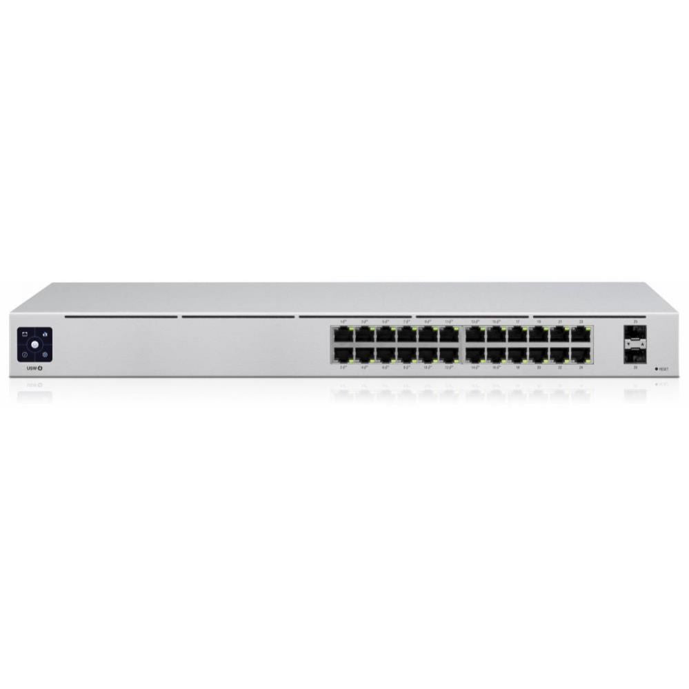 Võrgulülitid UBIQUITI  Switch||USW-Pro-24-PoE|Type L3|Desktop/pedestal|Rack|24x10Base-T / 100Base-TX / 1000Base-T|2xSFP+|PoE+ ports 16|400 Watts|USW-PRO-24-POE