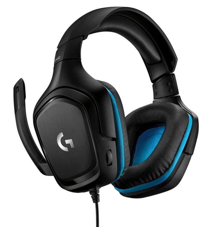 Kõrvaklapid Logitech  HEADSET GAMING G432/BLACK 981-000770