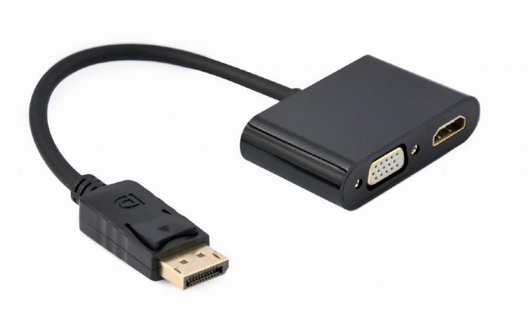 Modules and transceivers Gembird  I/O ADAPTER DISPLAYP. TO HDMI/VGA A-DPM-HDMIFVGAF-01