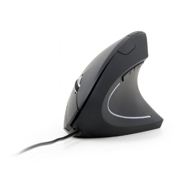 Computer mouse Gembird  MOUSE USB OPTICAL BLACK/ERGONOMIC MUS-ERGO-01
