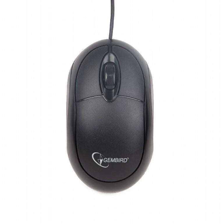 Computer mouse Gembird  MOUSE USB OPTICAL/BLACK MUS-U-01