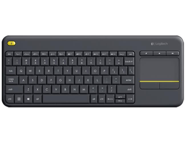 Компьютерная клавиатура Logitech  KEYBOARD WRL TOUCH K400 PLUS/920-007145