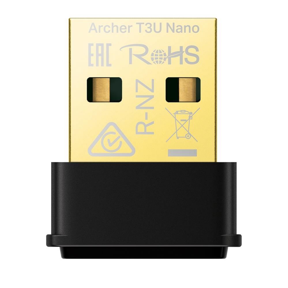 Võrgulülitid TP-Link  WRL ADAPTER 1300MBPS USB/ARCHER T3U NANO