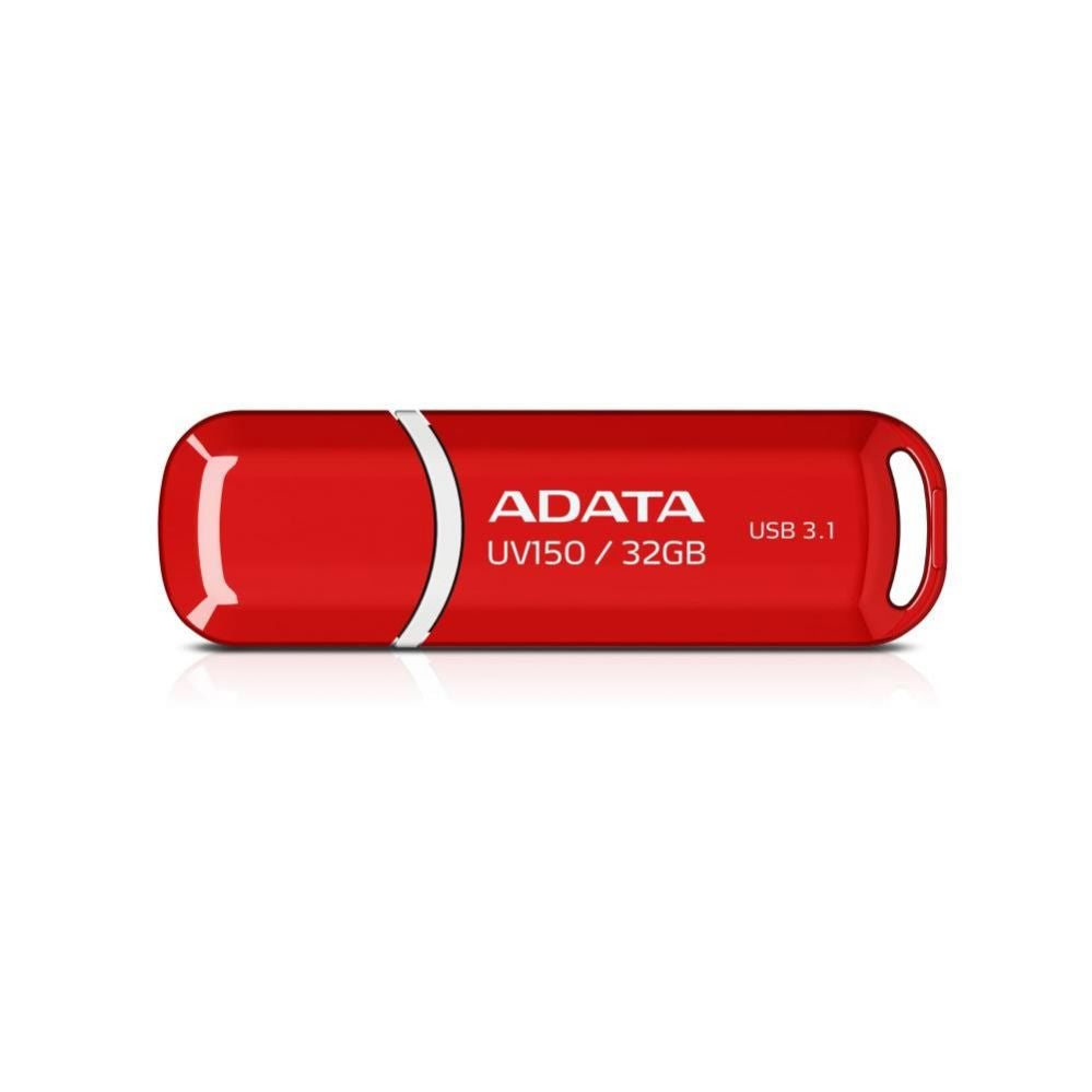 Флеш-накопитель ADATA  MEMORY DRIVE FLASH USB3.1 32GB/RED AUV150-32G-RRD