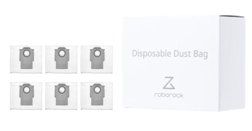 Tolmuimeja tarvik Roborock  VACUUM ACC DUST BAG O3 6PCS/8.02.0132