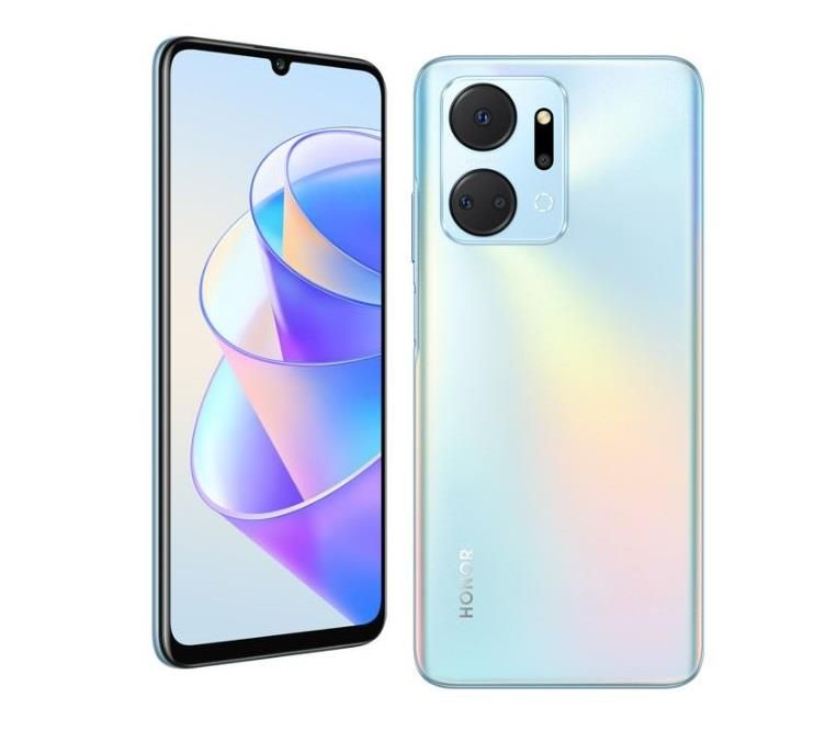 Смартфон Honor  X7A 4/128GB Titanium Silver