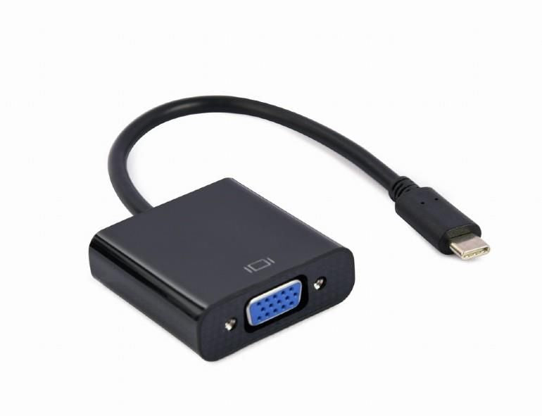 Moodulid ja transiiverid Gembird  I/O ADAPTER USB-C TO VGA/A-CM-VGAF-01