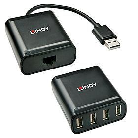 Modules and transceivers LINDY  I/O EXTENDER USB2 60M CAT.6/42679
