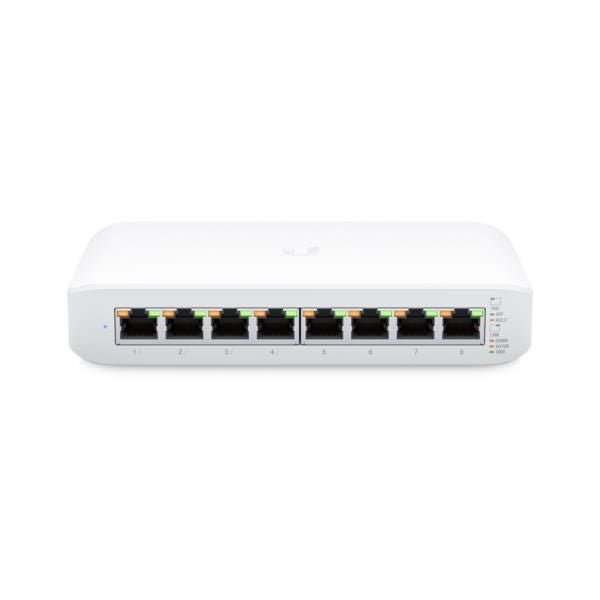 Võrgulülitid UBIQUITI  Switch||Lite 8 PoE|Type L2|Desktop/pedestal|8x10Base-T / 100Base-TX / 1000Base-T|PoE+ ports 4|USW-LITE-8-POE