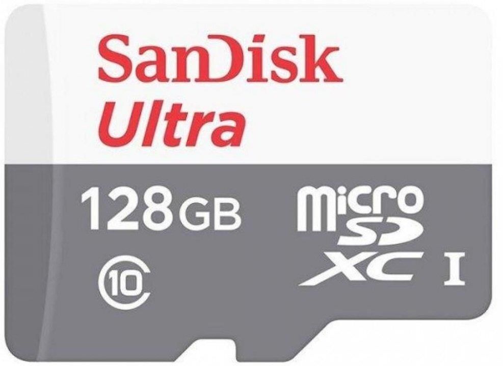 Mälukaardid SANDISK BY WESTERN DIGITAL  MEMORY MICRO SDXC 128GB UHS-I/SDSQUNR-128G-GN3MA SANDISK