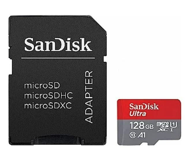 Mälukaardid SANDISK BY WESTERN DIGITAL  MEMORY MICRO SDXC 128GB UHS-I/SDSQUAB-128G-GN6IA SANDISK