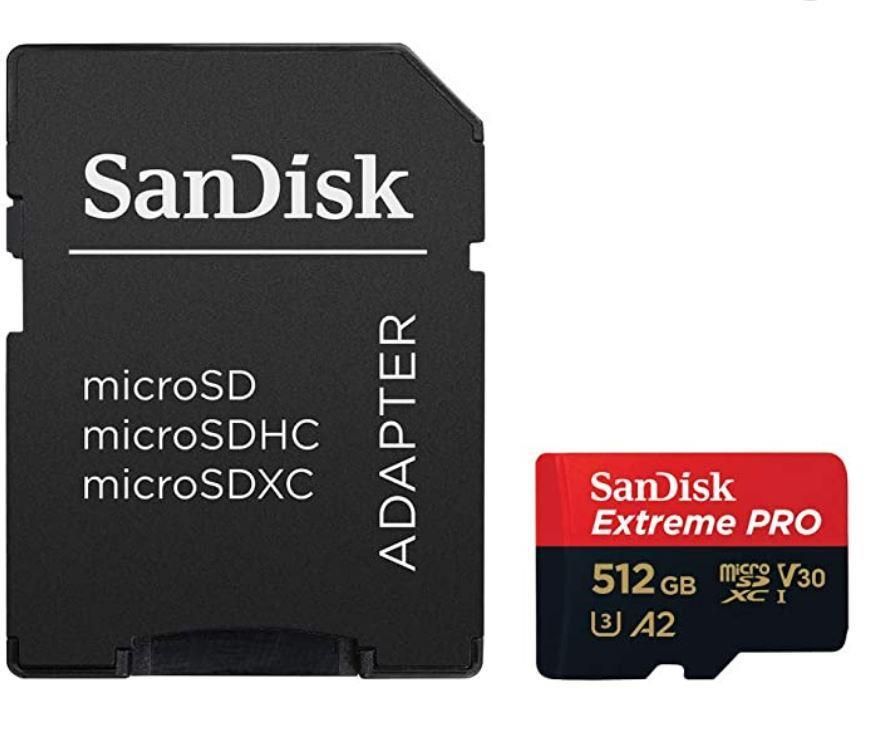 Mälukaardid SANDISK BY WESTERN DIGITAL  MEMORY MICRO SDXC 512GB UHS-I/W/A SDSQXCD-512G-GN6MA SANDISK