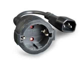 Üleminek Gembird  CABLE POWER ADAPTER C14/PC-SFC14M-01