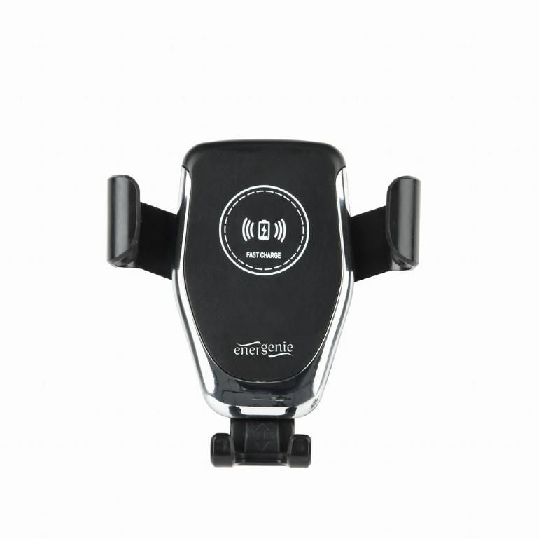 Auto holder Gembird  MOBILE HOLDER CAR W/CHARGER QI/EG-TA-CHAV-QI10-01