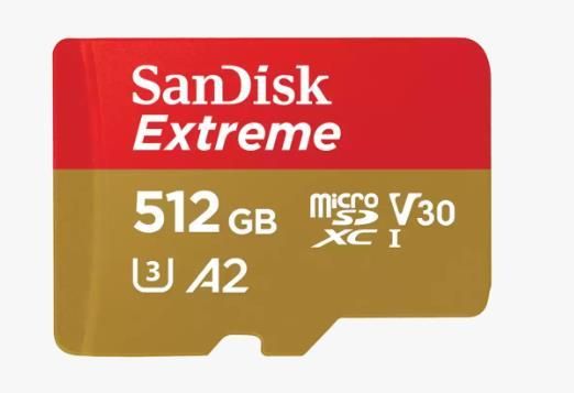 Карты памяти SANDISK BY WESTERN DIGITAL  MEMORY MICRO SDXC 512GB UHS-I/W/A SDSQXAV-512G-GN6MA SANDISK