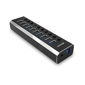Переходник LINDY  I/O HUB USB3 10PORT/43370