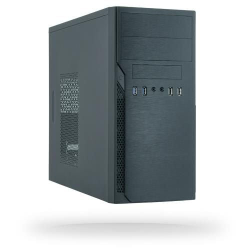 Arvuti korpus Chieftec  Case||HO-12B|MidiTower|Not included|MicroATX|Colour Black|HO-12B-OP