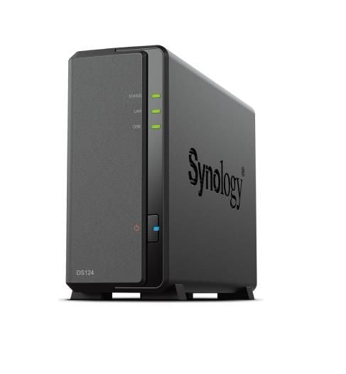 Serverid Synology  NAS STORAGE TOWER 1BAY/NO HDD DS124
